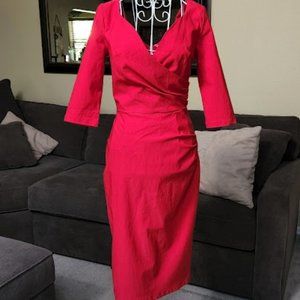NWT MUXXN sz small red dress